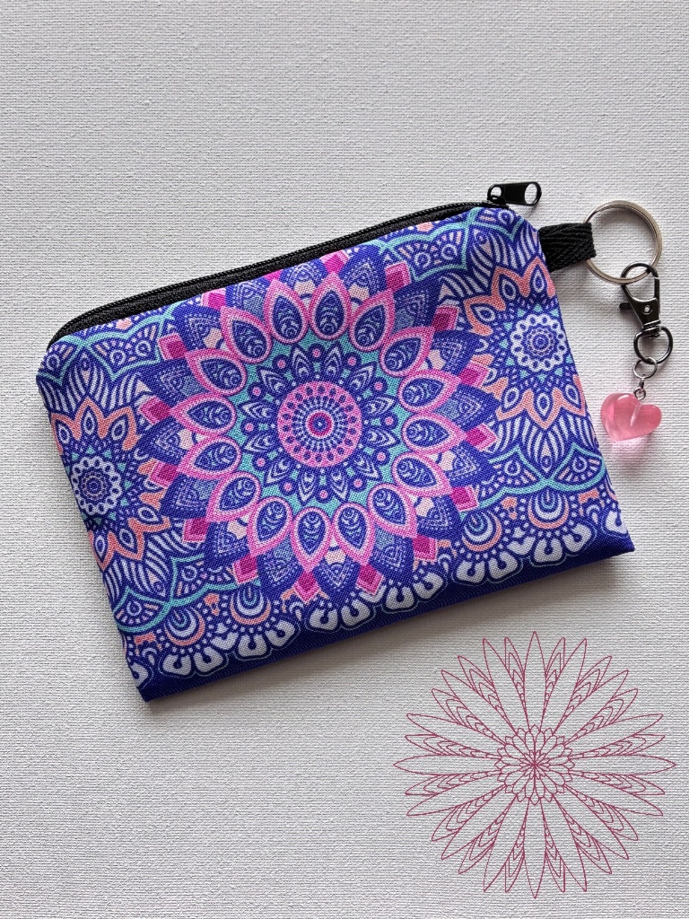 Purse | Mini Pouches | Wallet | Bag with Zipper for Women | Coin Pouch.
